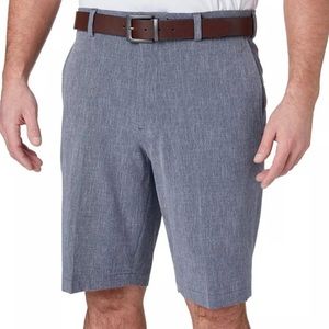 NWT Walter Hagen Men's Perfect 11 Majors Textured Grid 10" Golf Shorts